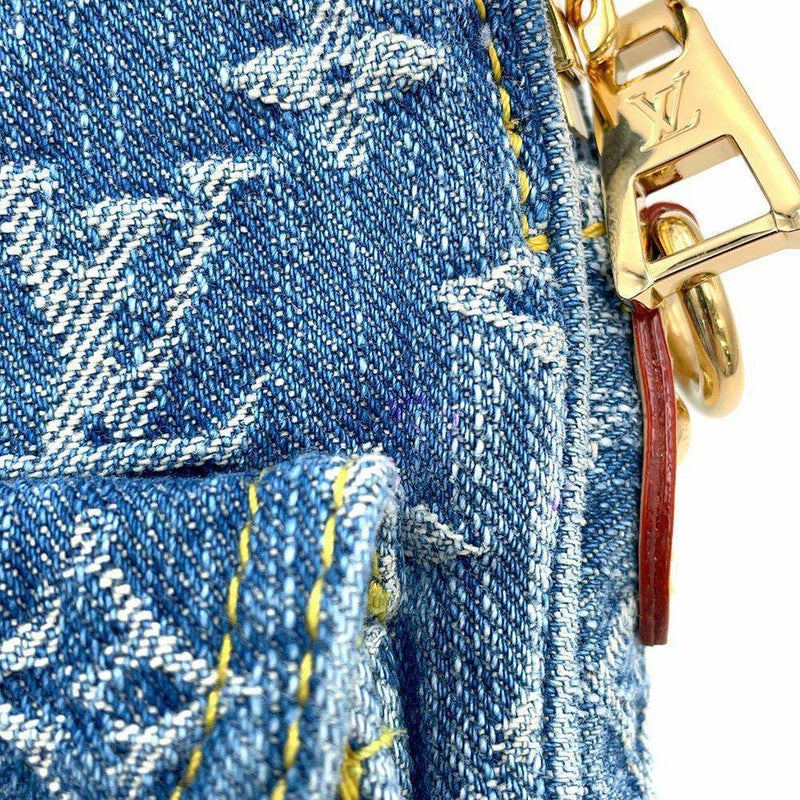 ルイヴィトン ショルダーバッグ モノグラム・デニム ポシェット・フェアファックス M82948 LV リミックス