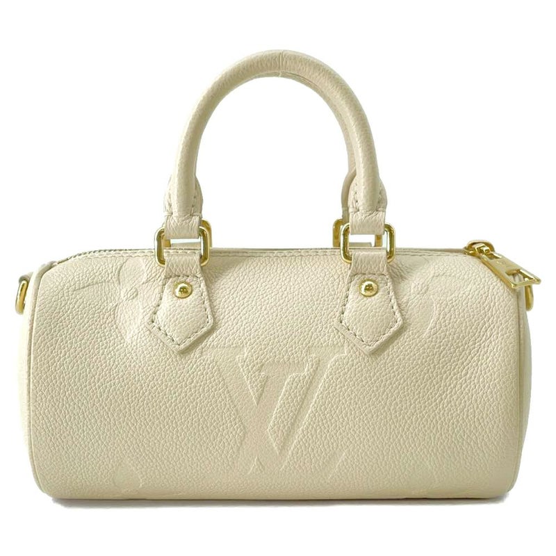 ルイヴィトン ハンドバッグ モノグラム・アンプラント パピヨンBB M45994 2wayショルダーバッグ アイボリー