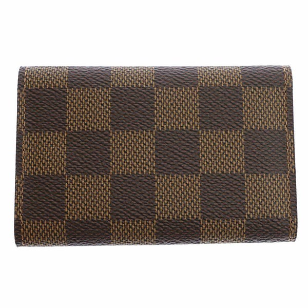 ルイヴィトン キーケース ダミエ・エベヌ ミュルティクレ6 N62630 LOUIS VUITTON ブラウン