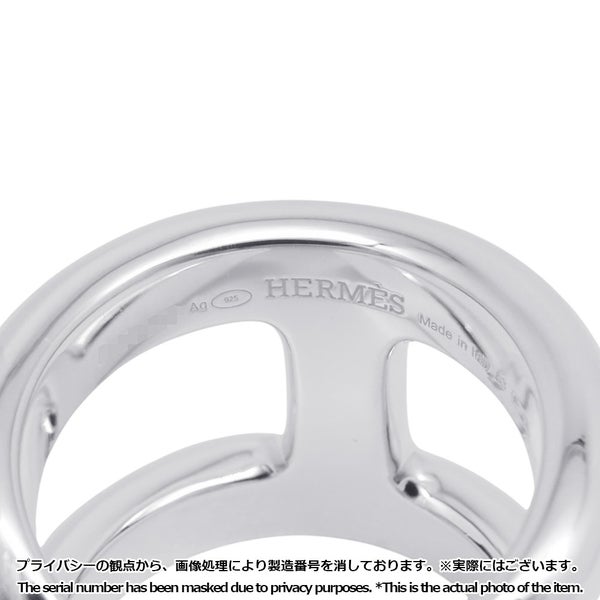 エルメス リング オスモズGM Osmose SV925シルバー リングサイズ53 HERMES ジュエリー 指輪