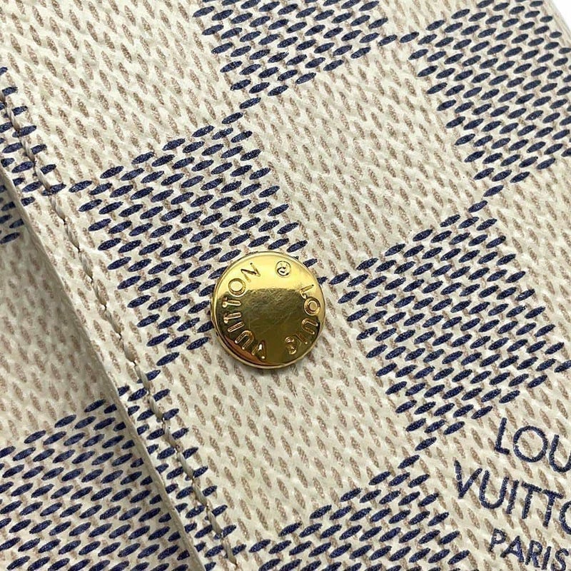 ルイヴィトン 二つ折り財布 ダミエ・アズール ポルトフォイユ・エリーズ N61733 LOUIS VUITTON