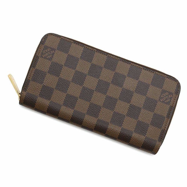 ルイヴィトン 長財布 ダミエ・エベヌ ジッピー・ウォレット N41661 LOUIS VUITTON