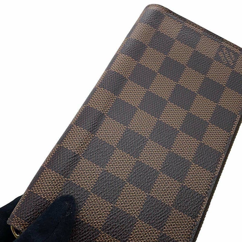 ルイヴィトン 長財布 ダミエ・エベヌ ジッピー・ウォレット N41661 LOUIS VUITTON