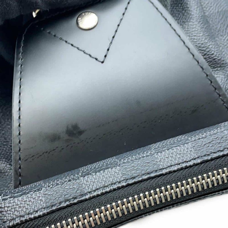 ルイヴィトン ボディバッグ ダミエ・グラフィット アヴェニュー・スリングバッグ N41719 LOUIS VUITTON 黒 ブラック