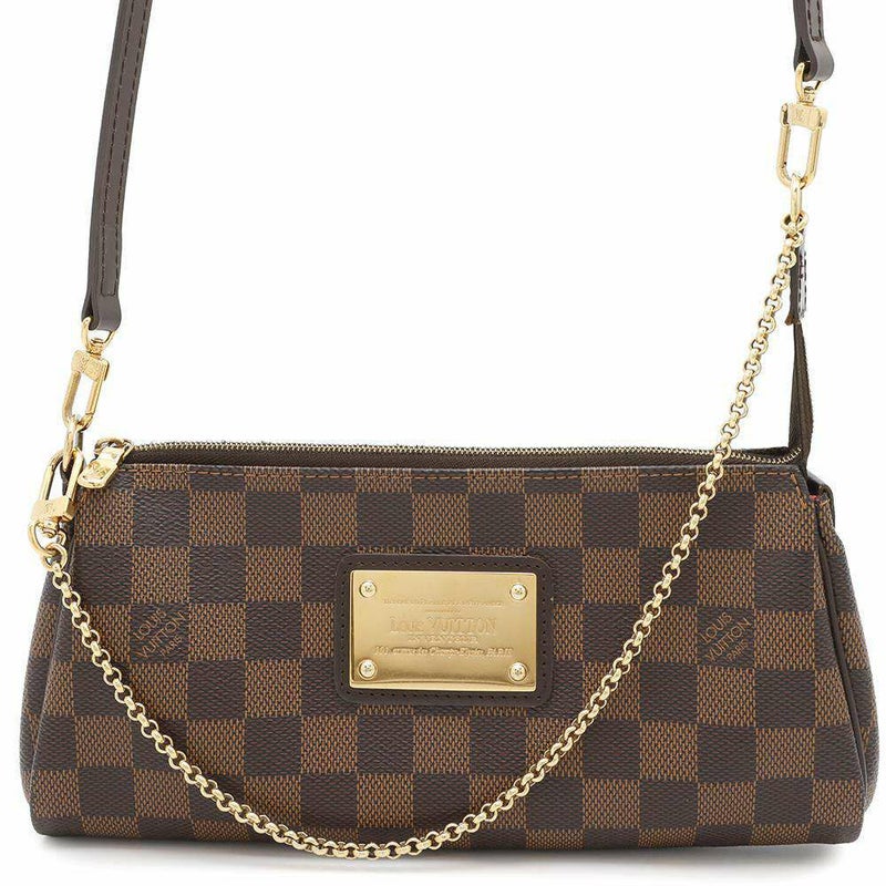 ルイヴィトン ショルダーバッグ ダミエ・エベヌ エヴァ N55213 LOUIS VUITTON アクセサリーポーチ 2way