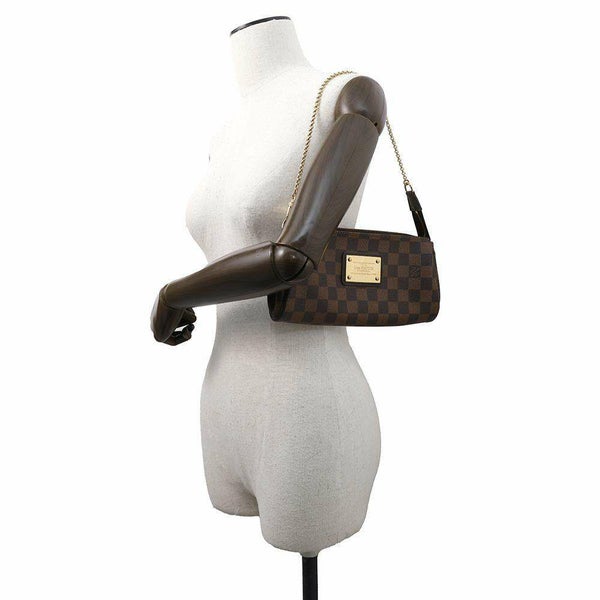 ルイヴィトン ショルダーバッグ ダミエ・エベヌ エヴァ N55213 LOUIS VUITTON アクセサリーポーチ 2way