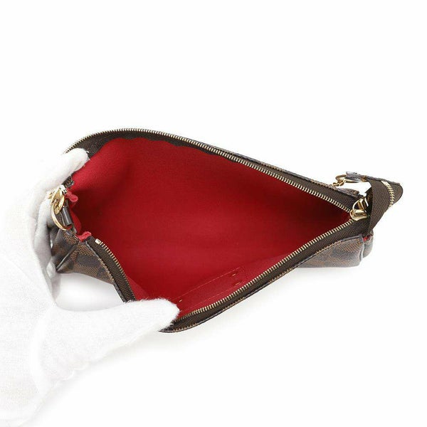 ルイヴィトン ショルダーバッグ ダミエ・エベヌ エヴァ N55213 LOUIS VUITTON アクセサリーポーチ 2way