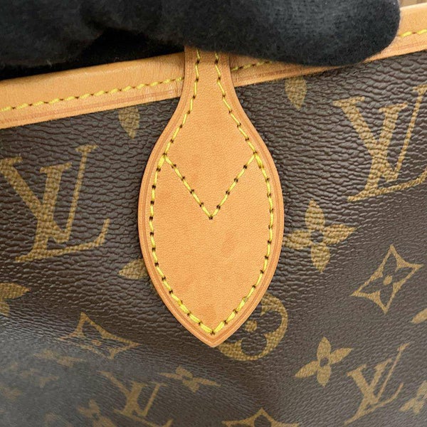 ルイヴィトン トートバッグ モノグラム ネヴァーフルMM ポーチ付き M40995