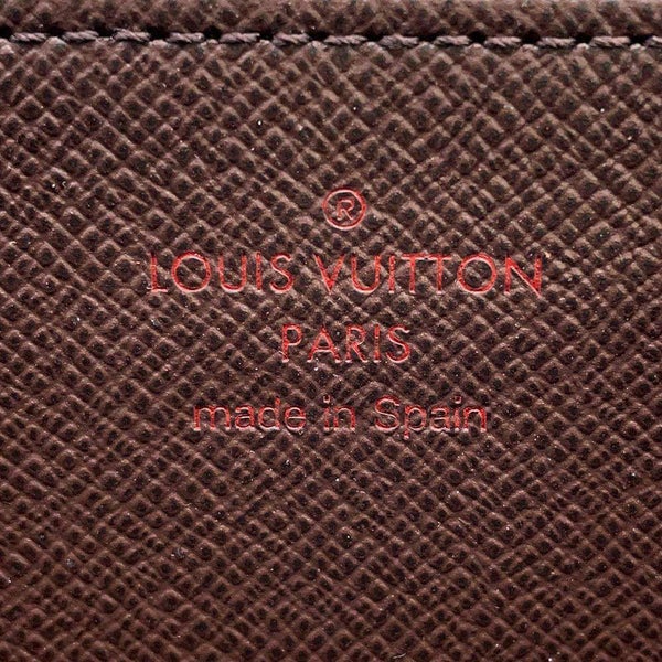 ルイヴィトン 長財布 ダミエ・エベヌ ジッピー・ウォレット N41661 LOUIS VUITTON 財布