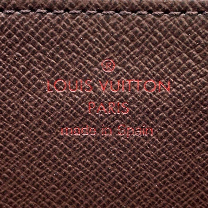 ルイヴィトン 長財布 ダミエ・エベヌ ジッピー・ウォレット N41661 LOUIS VUITTON 財布