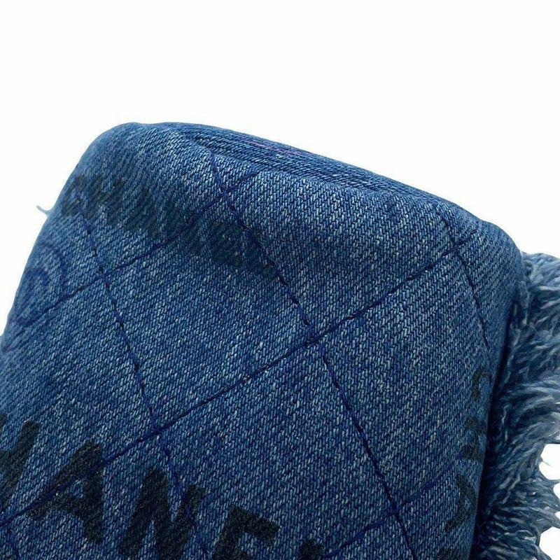 シャネル チェーンショルダーバッグ デニム マトラッセ ココマーク AP2603 CHANEL ミニバッグ