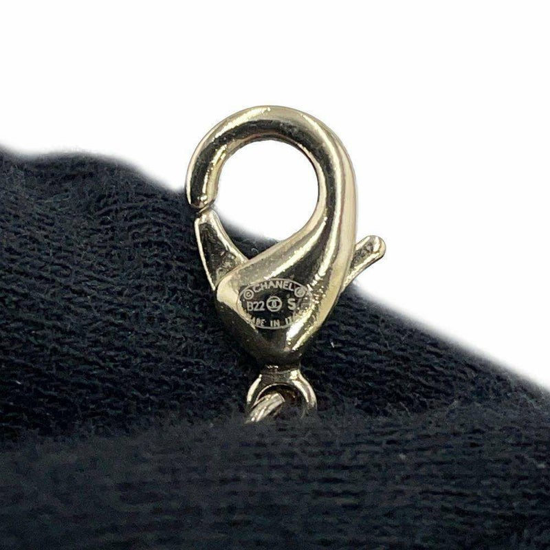 シャネル チョーカー ココマーク レザー ラインストーン メタル B22 S AB8307 CHANEL アクセサリー