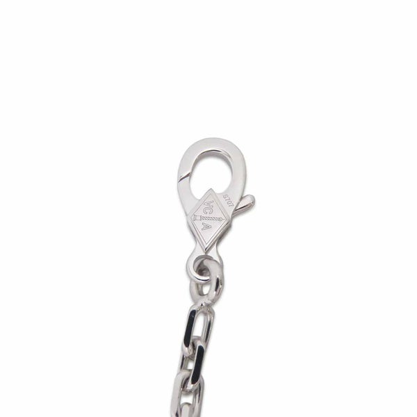 ヴァンクリーフ&アーペル ネックレス ヴィンテージ アルハンブラ ロングネックレス 20モチーフ カルセドニー K18WG VCARD80900