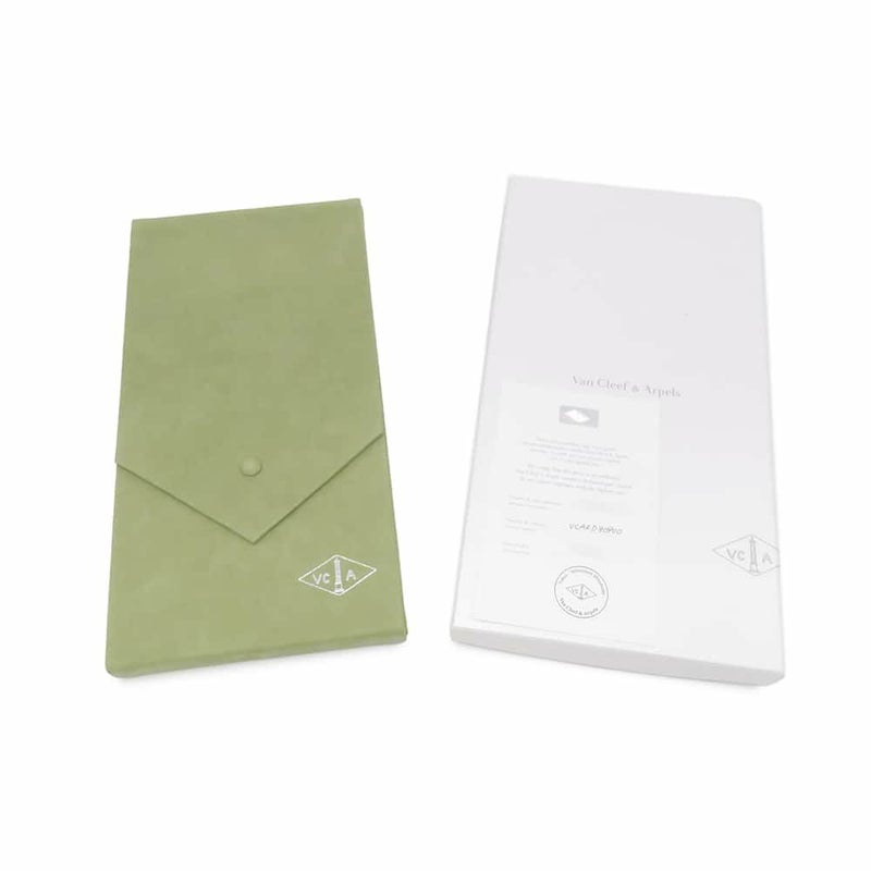 ヴァンクリーフ&アーペル ネックレス ヴィンテージ アルハンブラ ロングネックレス 20モチーフ カルセドニー K18WG VCARD80900