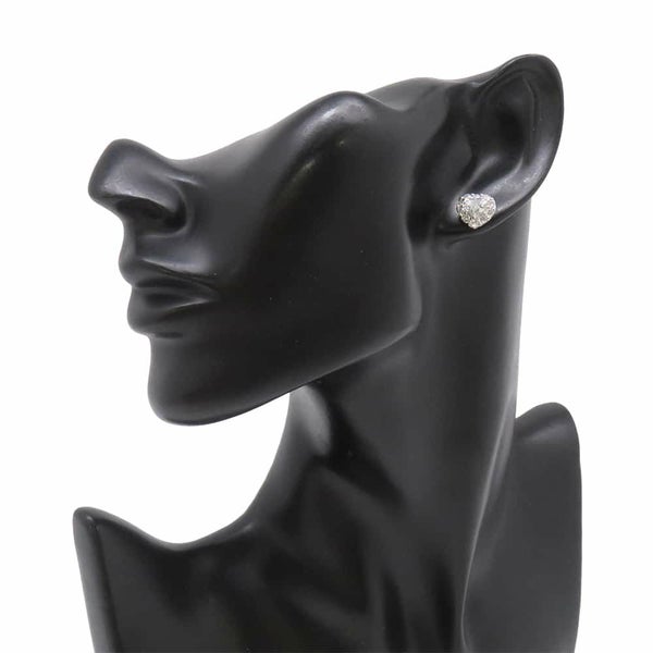 グラフ ピアス アイコン ハートシェイプ ダイヤモンド スタッドイヤリング ダイヤ 中石0.70ct/0.73ct K18WGホワイトゴールド GIA鑑定書付き