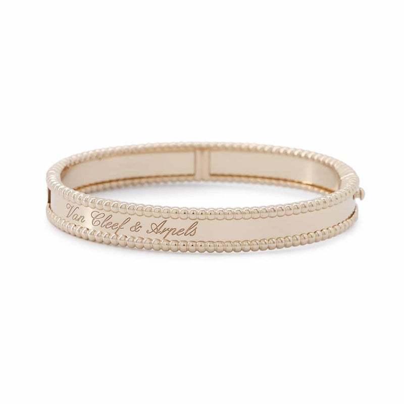 ヴァンクリーフ&アーペル ブレスレット ペルレ シニアチュール ブレスレット XS K18PGピンクゴールド VCARP3K100
