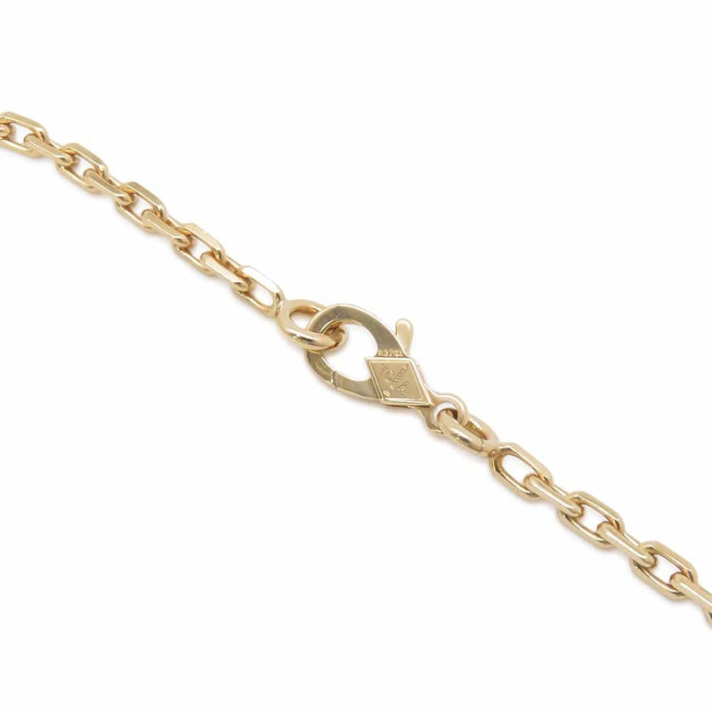 ヴァンクリーフ&アーペル ブレスレット ラッキー アルハンブラ 4モチーフ カーネリアン タイガーズアイ マザーオブパール マラカイト K18YG