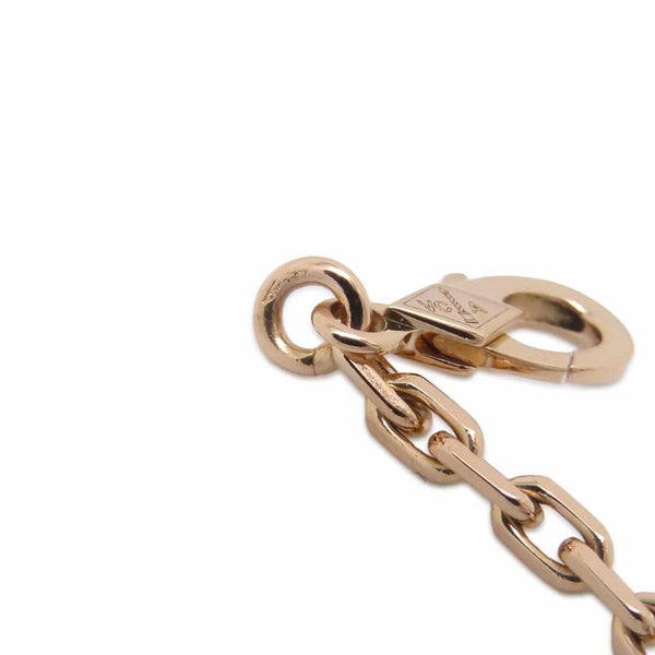 ヴァンクリーフ&アーペル ブレスレット ラッキースプリング 5モチーフ オニキス カーネリアン マザーオブパール K18PG VCARP7RR00