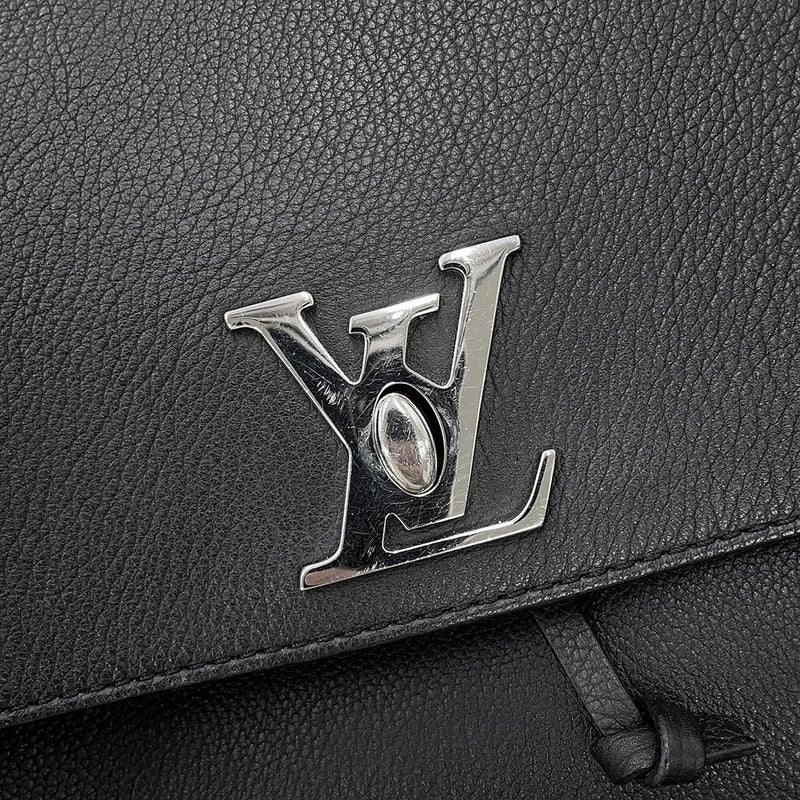 ルイヴィトン リュックサック グレインカーフレザー ロックミー・バックパック M41815  LOUIS VUITTON 黒 ブラック バッグ