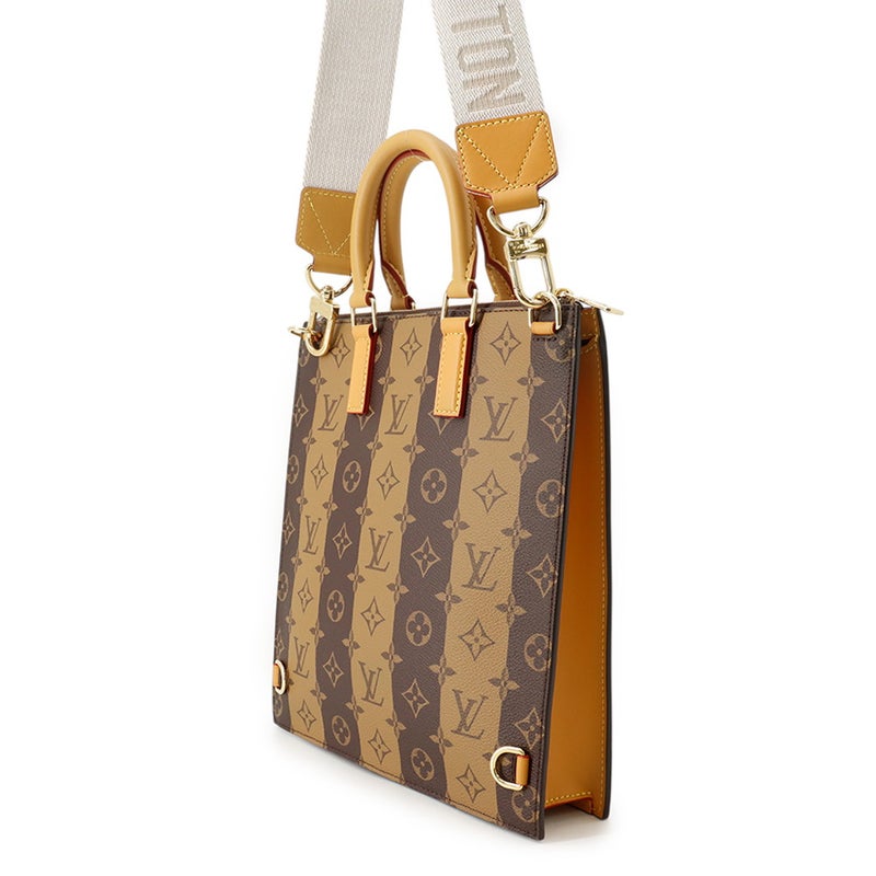 ルイヴィトン ハンドバッグ モノグラム・ストライプ サックプラ・メッセンジャー M45969 LOUIS VUITTON 2way NIGOコラボ