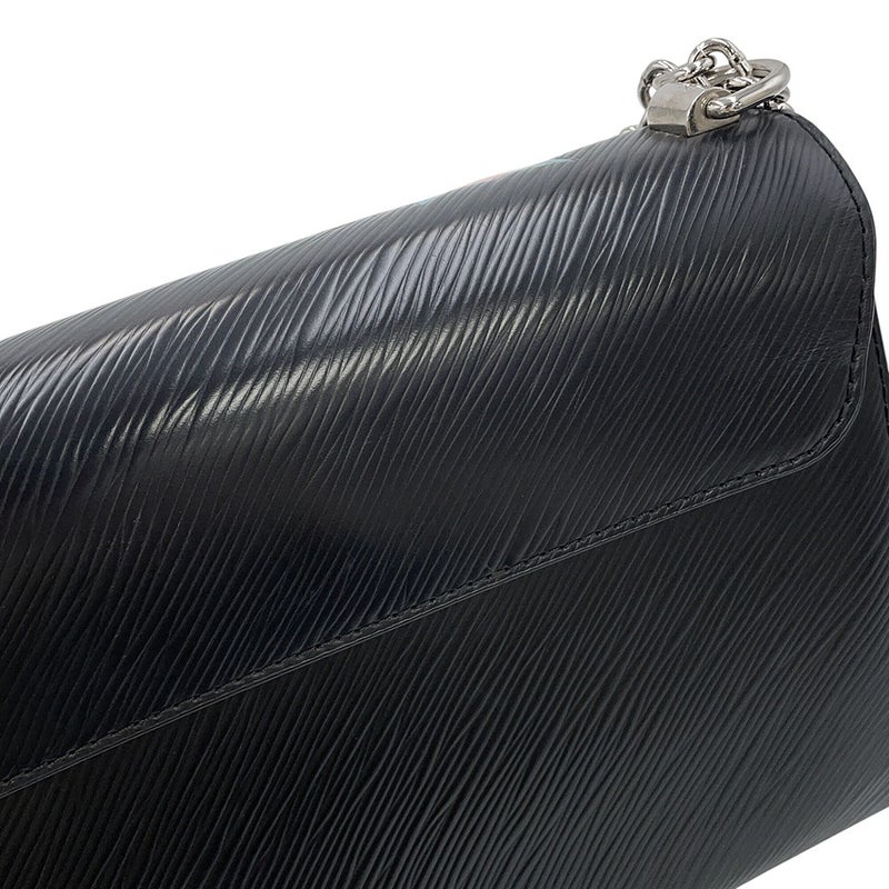 ルイヴィトン チェーンショルダーバッグ エピ ツイストMM M52897 LOUIS VUITTON 黒 ブラック