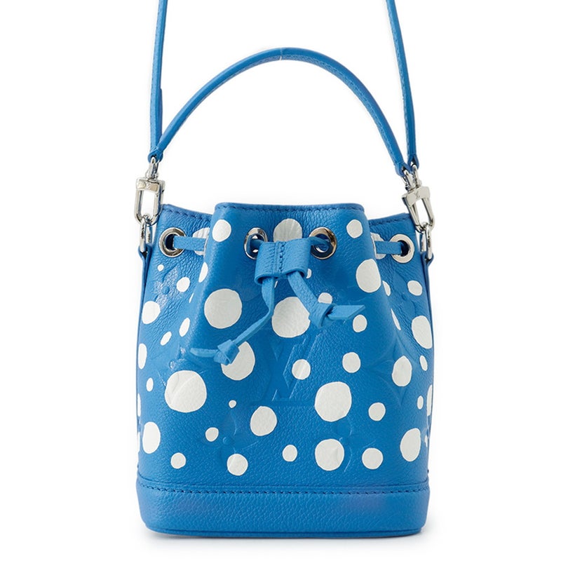 ルイヴィトン ハンドバッグ モノグラム・アンプラント LV×YK ナノ・ノエ M81985 2way 草間彌生コラボ セール品