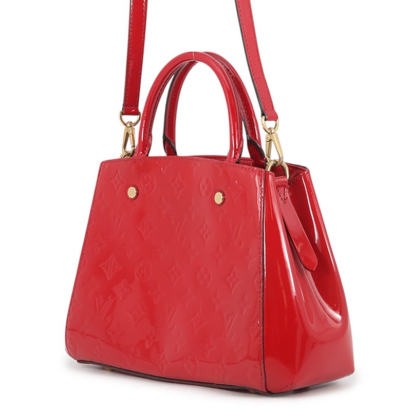 ルイヴィトン ハンドバッグ モノグラム・ヴェルニ モンテーニュBB M50172 LOUIS VUITTON 2wayショルダーバッグ