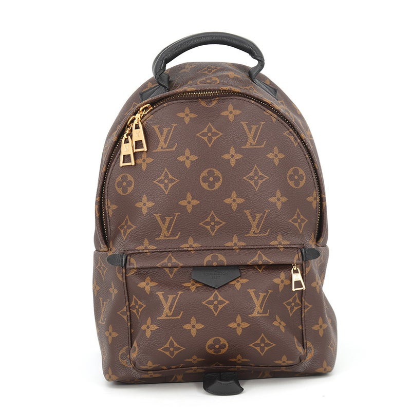 ルイヴィトン リュック モノグラム パームスプリングス バックパックPM M41560 LOUIS VUITTON ヴィトン 黒 ブラック