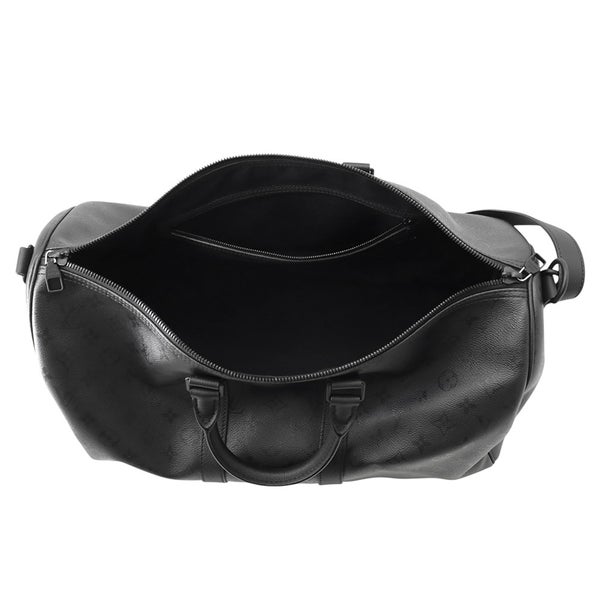 ルイヴィトン ボストンバッグ モノグラム・ミッドナイト キーポル・バンドリエール45 M28403 LOUIS VUITTON 黒 ブラック 2way