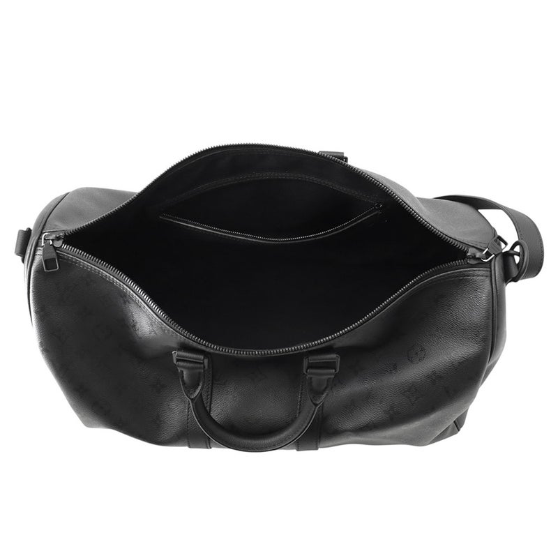ルイヴィトン ボストンバッグ モノグラム・ミッドナイト キーポル・バンドリエール45 M28403 LOUIS VUITTON 黒 ブラック 2way