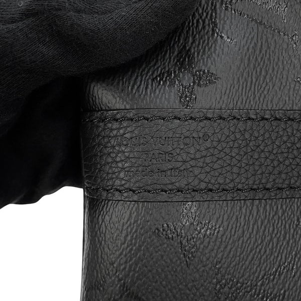 ルイヴィトン ボストンバッグ モノグラム・ミッドナイト キーポル・バンドリエール45 M28403 LOUIS VUITTON 黒 ブラック 2way