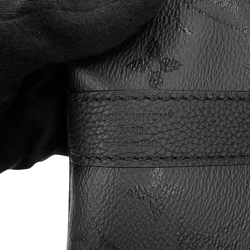 ルイヴィトン ボストンバッグ モノグラム・ミッドナイト キーポル・バンドリエール45 M28403 LOUIS VUITTON 黒 ブラック 2way