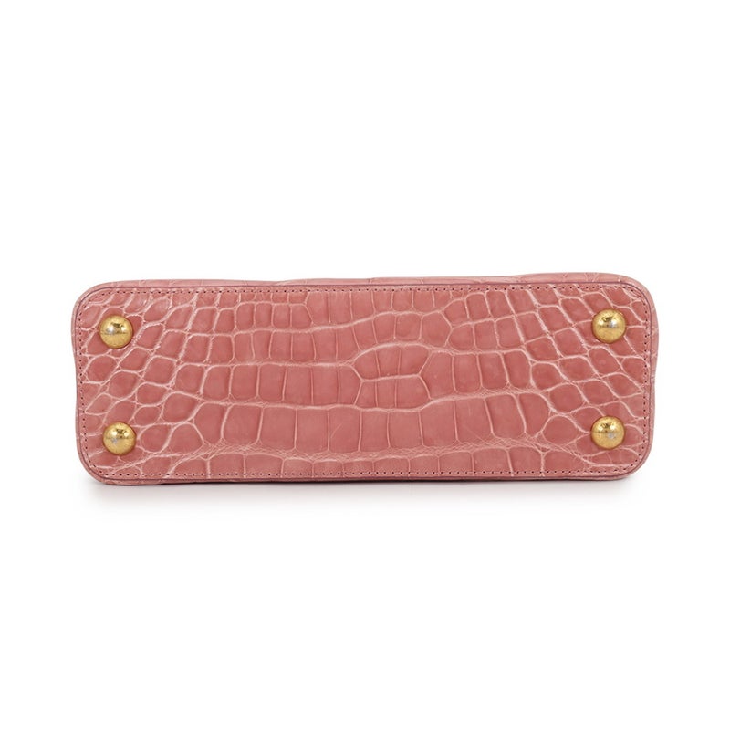 ルイヴィトン ハンドバッグ エキゾチックレザー カプシーヌBB クロコダイル LOUIS VUITTON N92679 2wayショルダー