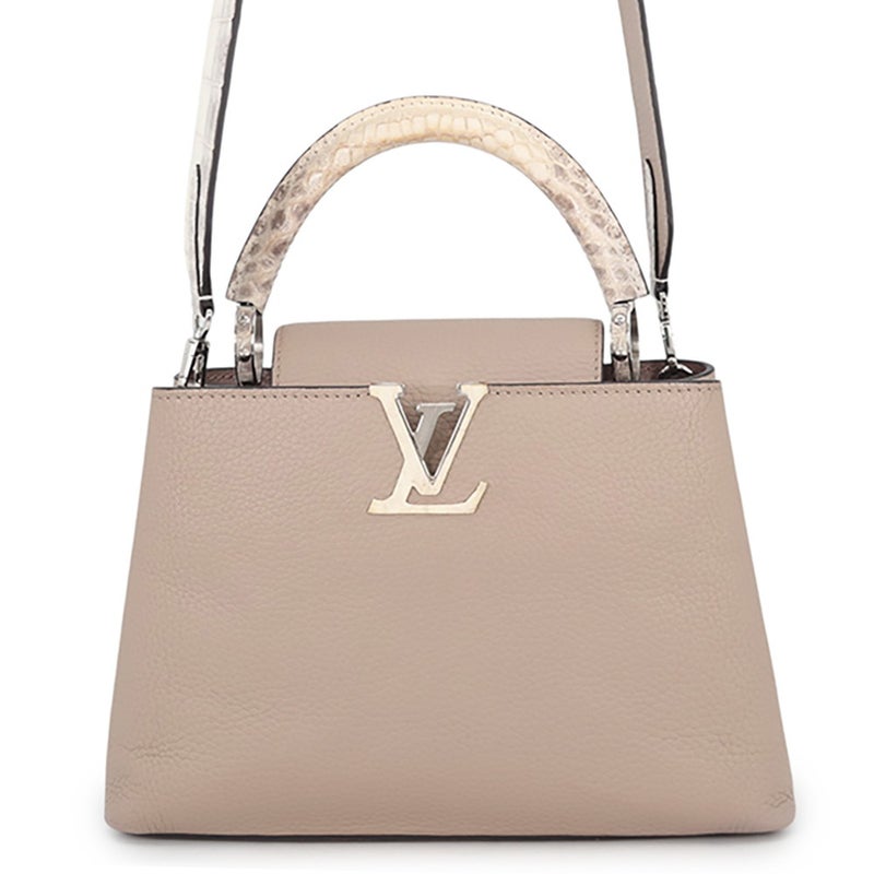 ルイヴィトン ハンドバッグ トリヨンレザー エキゾチックレザー カプシーヌ BB LOUIS VUITTON ヴィトン バッグ 2way