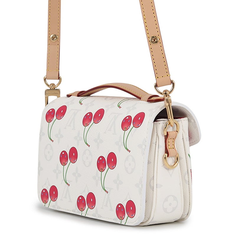 ルイヴィトン ショルダーバッグ モノグラム・チェリー LV×TM ポシェット・メティス EW M14231  2way 村上隆