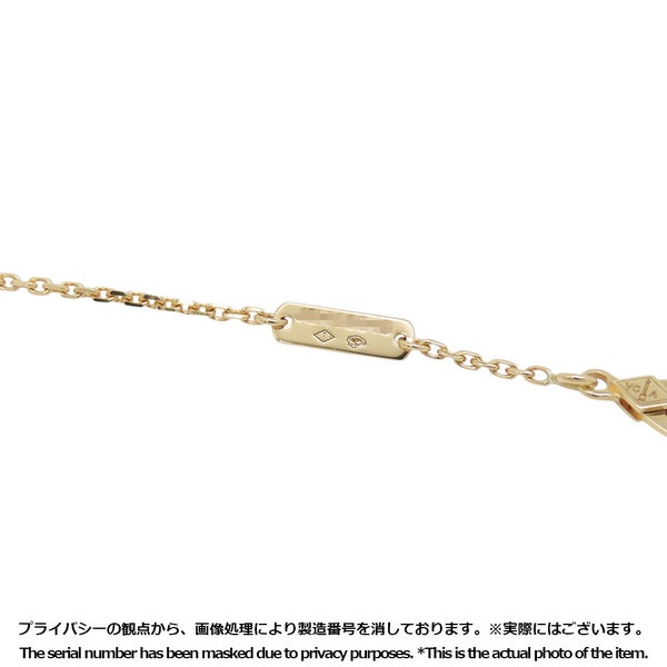 ヴァンクリーフ&アーペル ネックレス ヴィンテージ アルハンブラ ペンダント マザーオブパール K18YGイエローゴールド VCARA45900