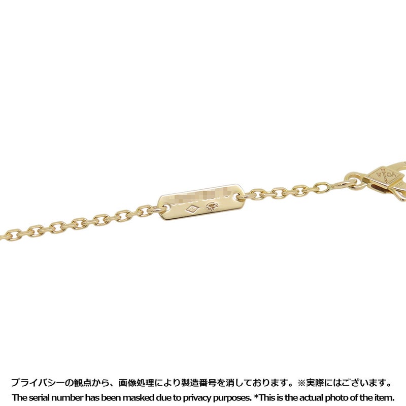 ヴァンクリーフ&アーペル ネックレス ヴィンテージ アルハンブラ ペンダント マザーオブパール K18YGイエローゴールド VCARA45900