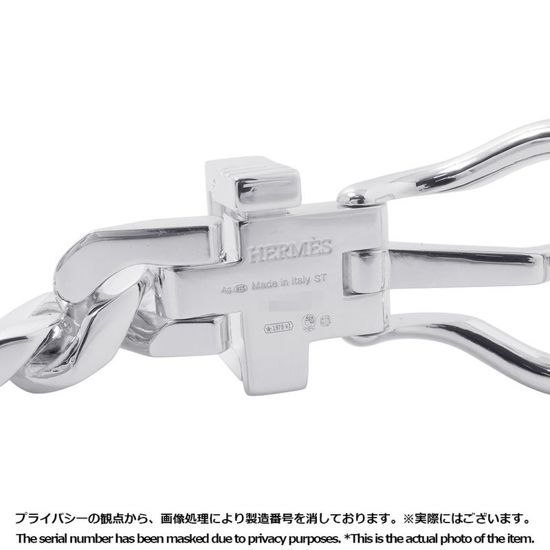 エルメス ブレスレット ブックルセリエ 2025 GM SV925シルバーサイズST  HERMES ジュエリー