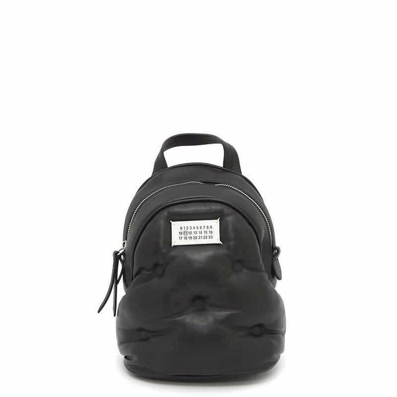 メゾンマルジェラ リュックサック グラムスラム ラムスキン S56WA0014 Maison Margiela ショルダーバッグ 黒 2way