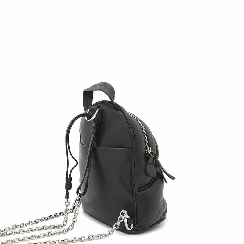 メゾンマルジェラ リュックサック グラムスラム ラムスキン S56WA0014 Maison Margiela ショルダーバッグ 黒 2way