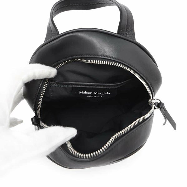 メゾンマルジェラ リュックサック グラムスラム ラムスキン S56WA0014 Maison Margiela ショルダーバッグ 黒 2way