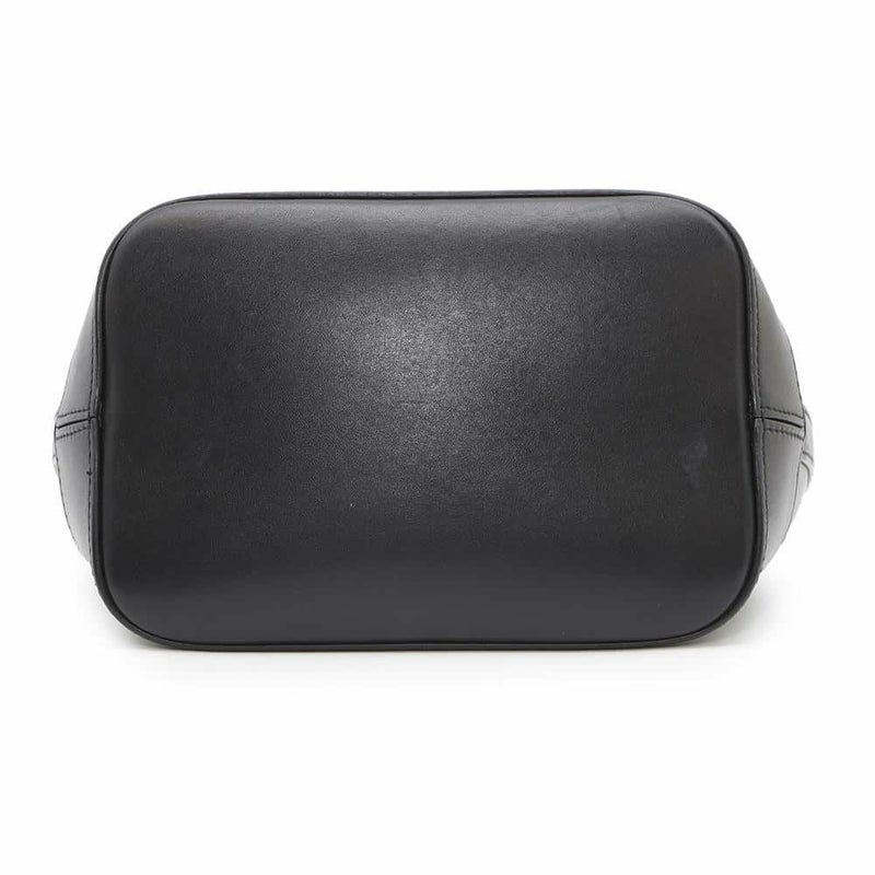 セリーヌ ショルダーバッグ スモール バケット キュイル トリオンフ カーフレザー 198243 CELINE 黒