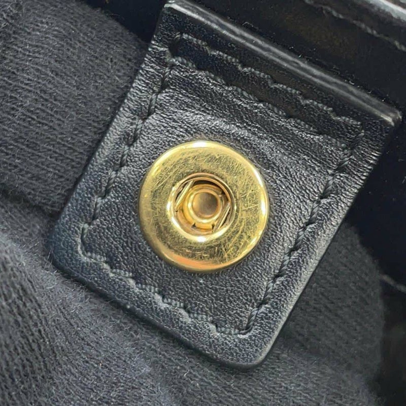 セリーヌ ショルダーバッグ スモール バケット キュイル トリオンフ カーフレザー 198243 CELINE 黒