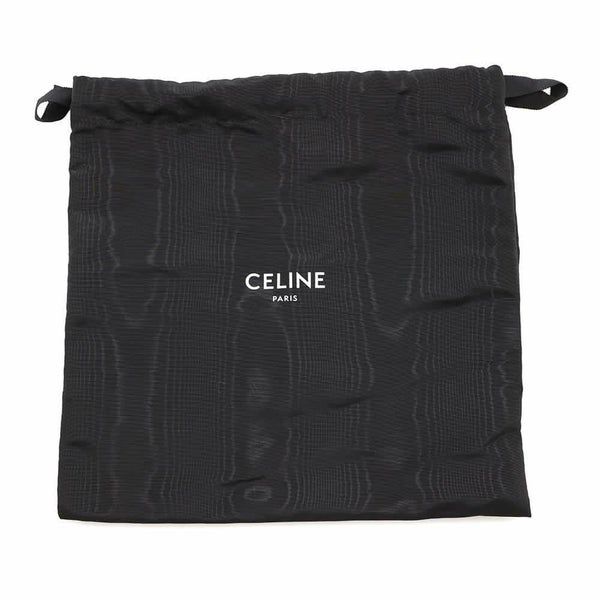 セリーヌ ショルダーバッグ スモール バケット キュイル トリオンフ カーフレザー 198243 CELINE 黒