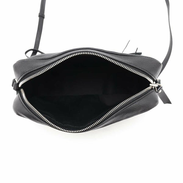 サンローランパリ ショルダーバッグ ルー カメラバッグ 470299 SAINT LAURENT PARIS タッセル 黒