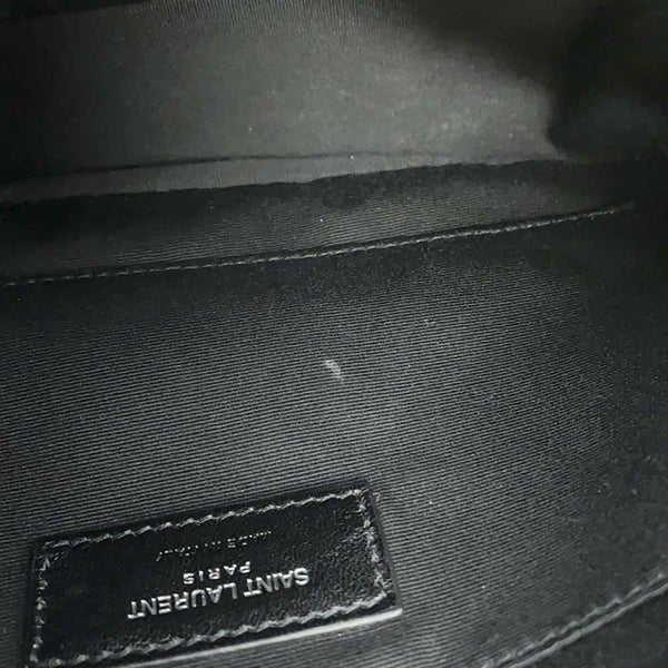 サンローランパリ ショルダーバッグ ルー カメラバッグ 470299 SAINT LAURENT PARIS タッセル 黒