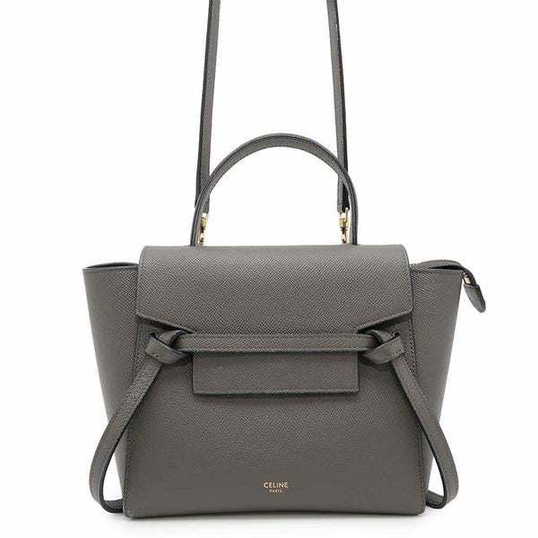 セリーヌ ハンドバッグ ベルトバッグ ナノ カーフレザー 189003 CELINE 2way