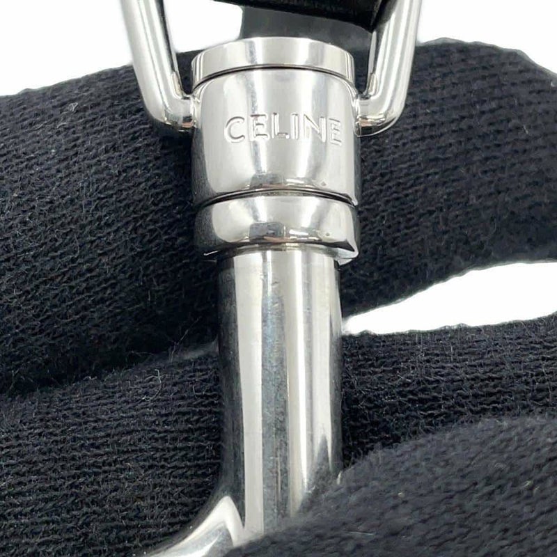 セリーヌ ショルダーバッグ トリオンフ スモール メッセンジャー PVC/レザー 113942 CELINE 黒