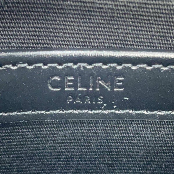 セリーヌ ショルダーバッグ トリオンフ スモール メッセンジャー PVC/レザー 113942 CELINE 黒