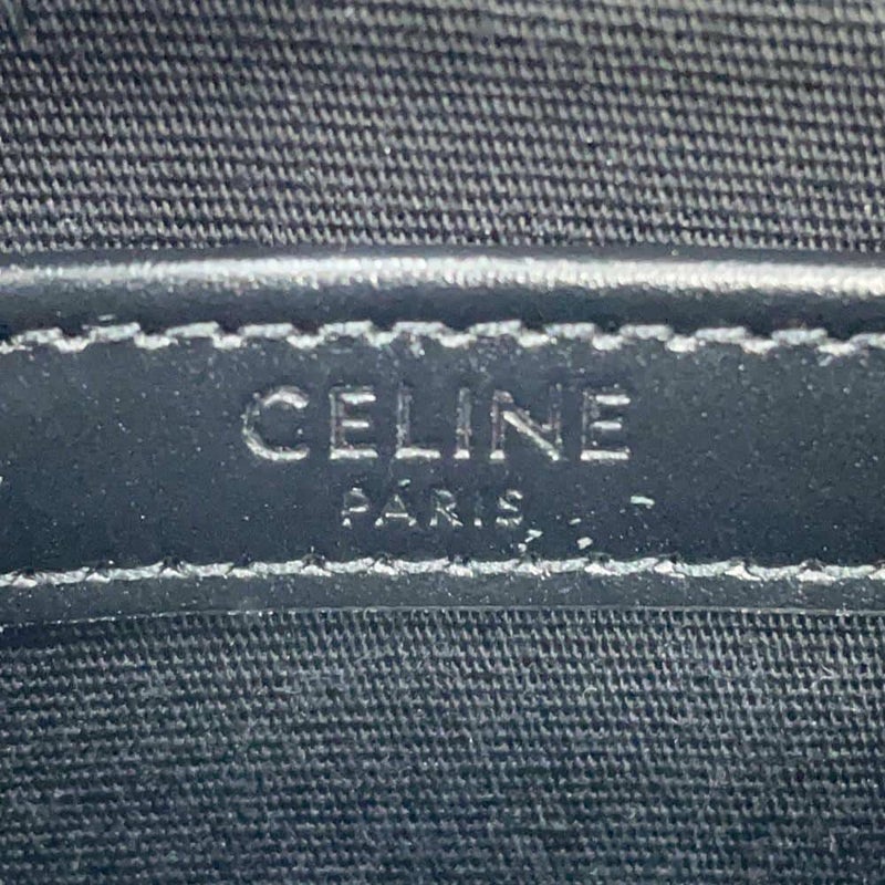 セリーヌ ショルダーバッグ トリオンフ スモール メッセンジャー PVC/レザー 113942 CELINE 黒
